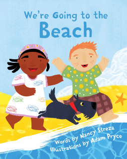 book cover for We're Going to the Beach