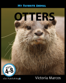 book cover for My Favorite Animal: Otters