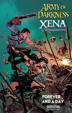 book cover for Army Of Darkness/Xena Warrior Princess