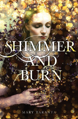 book cover for Shimmer and Burn