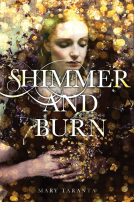 book cover for Shimmer and Burn