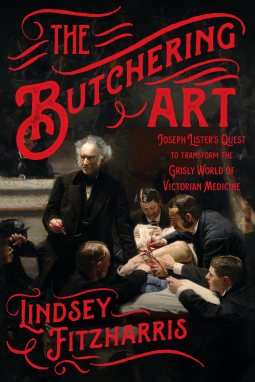 book cover for The Butchering Art