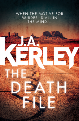 book cover for The Death File