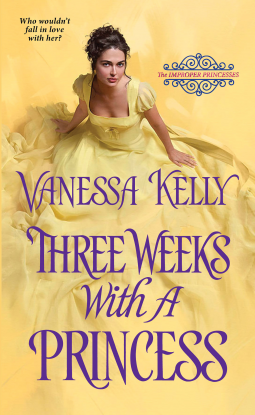 book cover for Three Weeks with a Princess
