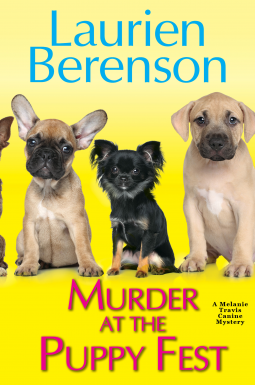 book cover for Murder at the Puppy Fest