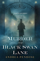 book cover for Murder on Black Swan Lane