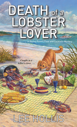 book cover for Death of a Lobster Lover