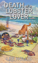book cover for Death of a Lobster Lover