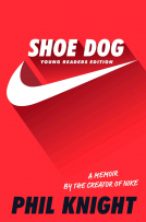 book cover for Shoe Dog