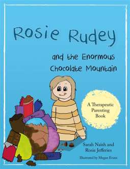 book cover for Rosie Rudey and the Enormous Chocolate Mountain