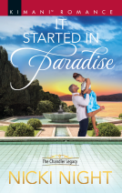 book cover for It Started in Paradise