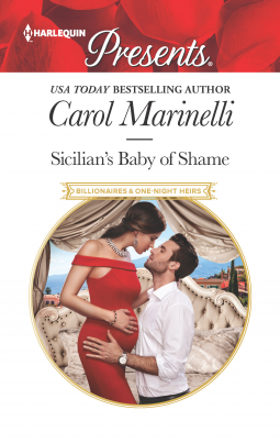 book cover for Sicilian's Baby of Shame