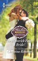 book cover for The Maverick Fakes a Bride!