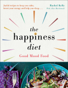 book cover for The Happiness Diet