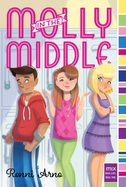 book cover for Molly in the Middle