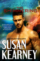 book cover for The Shimmering