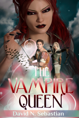 book cover for The Vampire Queen