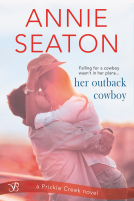 book cover for Her Outback Cowboy