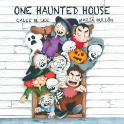 book cover for One Haunted House