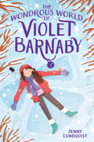 book cover for The Wondrous World of Violet Barnaby