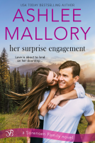 book cover for Her Surprise Engagement