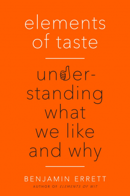 book cover for Elements of Taste