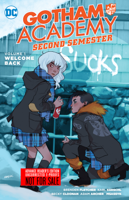 book cover for Gotham Academy: Second Semester Vol. 1: Welcome Back