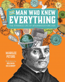book cover for The Man Who Knew Everything