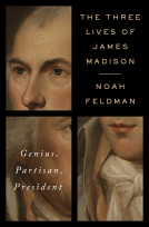 book cover for The Three Lives of James Madison