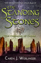 book cover for The Standing Stones: The Chronicles of Caymin