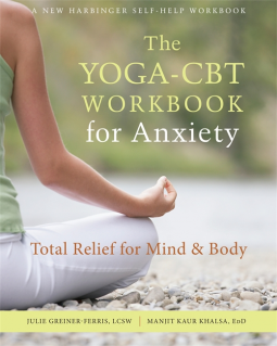 book cover for The Yoga-CBT Workbook for Anxiety