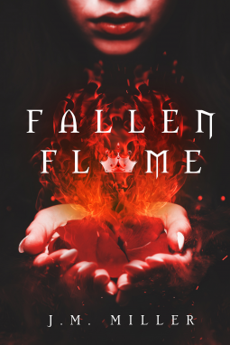 book cover for Fallen Flame