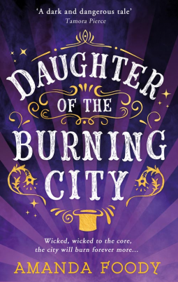 book cover for Daughter Of The Burning City