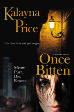book cover for Once Bitten