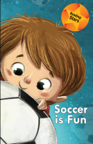 book cover for Soccer is Fun