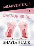 book cover for Misadventures of a Backup Bride