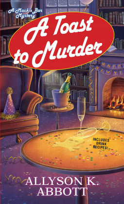 book cover for A Toast to Murder