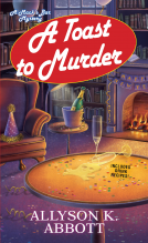 book cover for A Toast to Murder