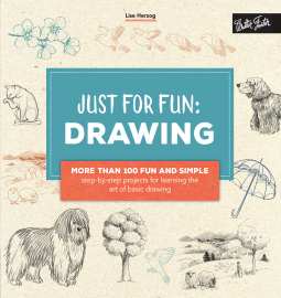 book cover for Just for Fun: Drawing