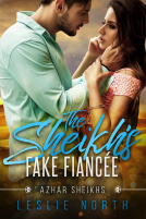 book cover for The Sheikh's Fake Fiancée