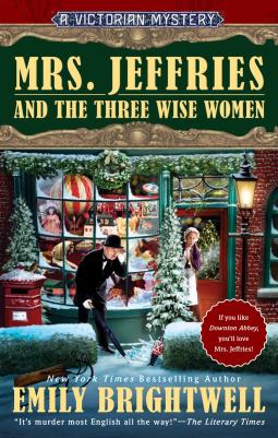book cover for Mrs. Jeffries and the Three Wise Women