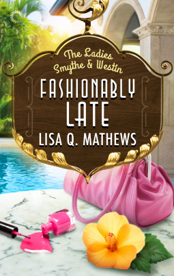 book cover for Fashionably Late