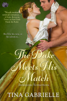 book cover for The Duke Meets His Match