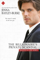 book cover for The Billionaire's Private Scandal