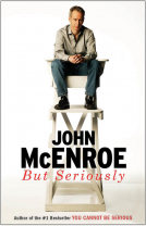 book cover for But Seriously
