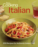 book cover for Fine Cooking Italian