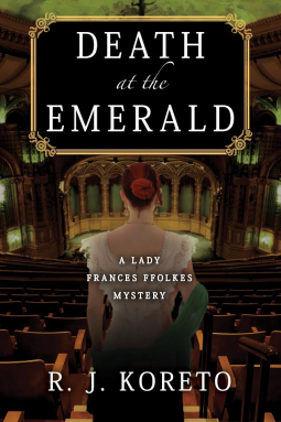 book cover for Death at the Emerald