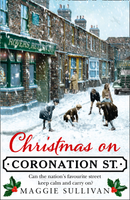 book cover for Christmas on Coronation Street