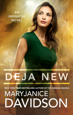 book cover for Deja New