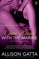 book cover for One Week with the Marine